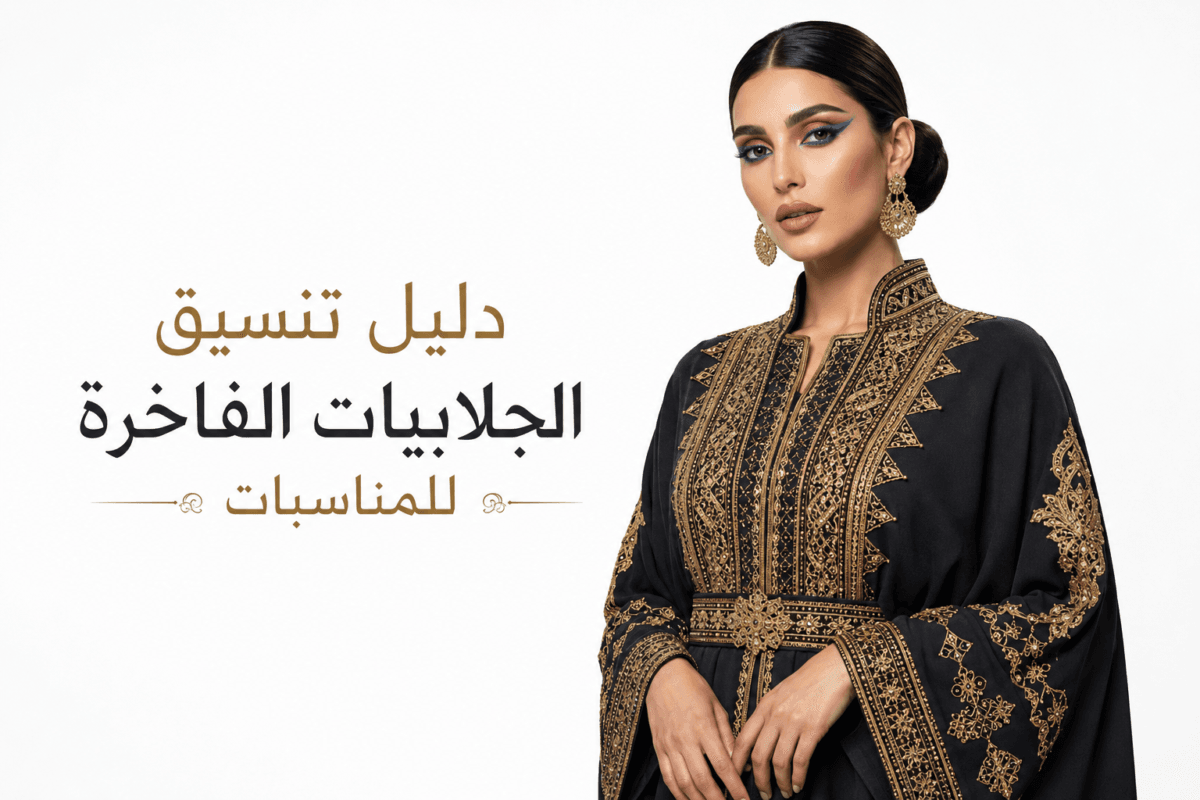 دليل تنسيق الجلابيات الفاخرة للمناسبات